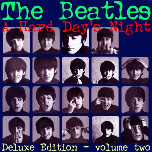 Постер The Beatles - A Hard Day's Night - 1964 The Beatles - A Hard Day's Night - 1964