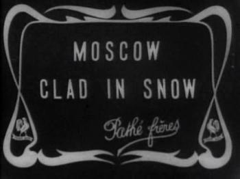 Москва под снегом/Moscou sous la neige