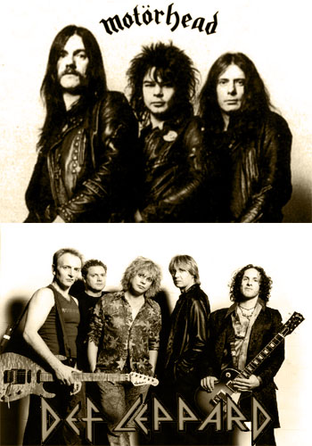 Motorhead & Der Leppard - Подборка клипов и концертных записей